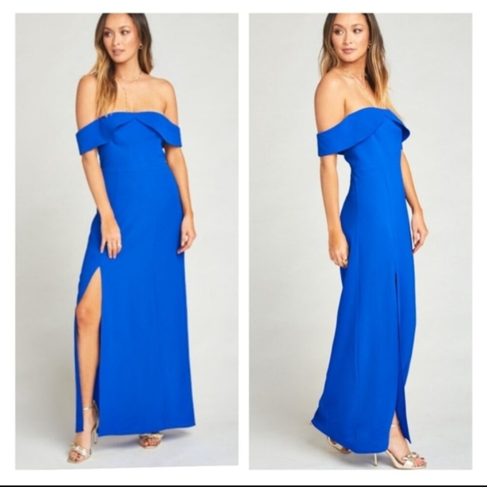 Show Me Your Mumu | Royal Blue Upton Maxi Dress